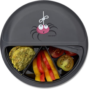 Carl Oscar SnackDisc Snackbox Ø 15 cm – 5 Vakken met Draaideksel