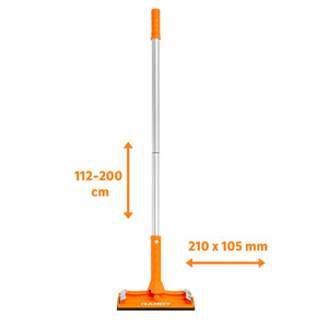 Handy Telescoopsteel 112–200 cm + Schuurblok 210 × 105 mm – Set