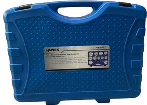Hawek Oliefilter Doppenset 19-delig – voor Benzine en Diesel