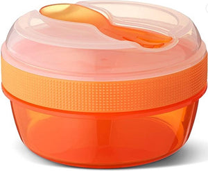 Carl Oscar N’ice Cup Snackbakje met Koelelement 0,3 L Oranje