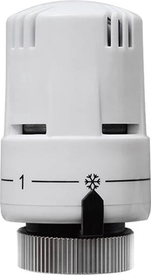 GETI Thermostaatkop M30 × 1,5 Wit – Radiatorknop tot 29 °C