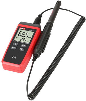 Digitale Temperatuur- en Vochtigheidsmeter met Intrekbare Kabel