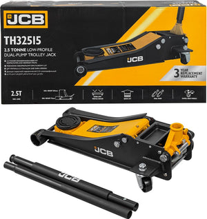 JCB Hydraulische Garagekrik 2,5 ton – 75 tot 505 mm