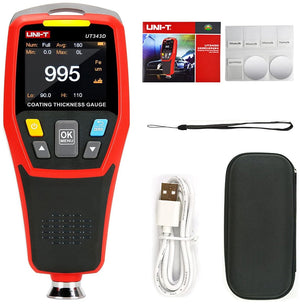 UNI-T Laagdiktemeter 0–1250 µm – Lakdiktemeter voor Auto