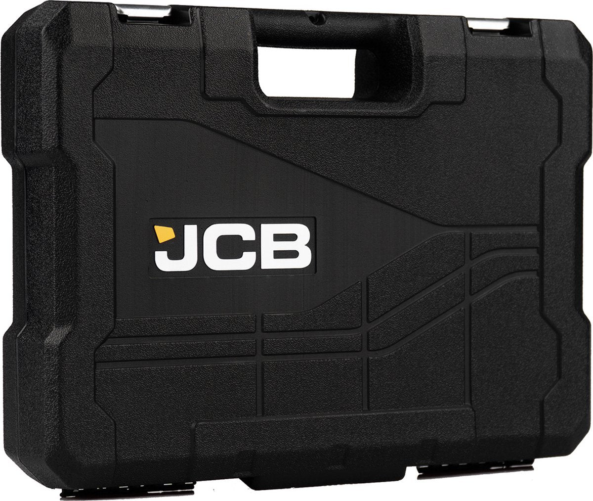 JCB Dopsleutelset 216-delig – 1/4″, 3/8″ en 1/2″, Chroom-Vanadium