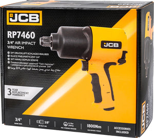 JCB Pneumatische Slagmoersleutel 3/4″ 1800 Nm – Voor Zwaar Gebruik