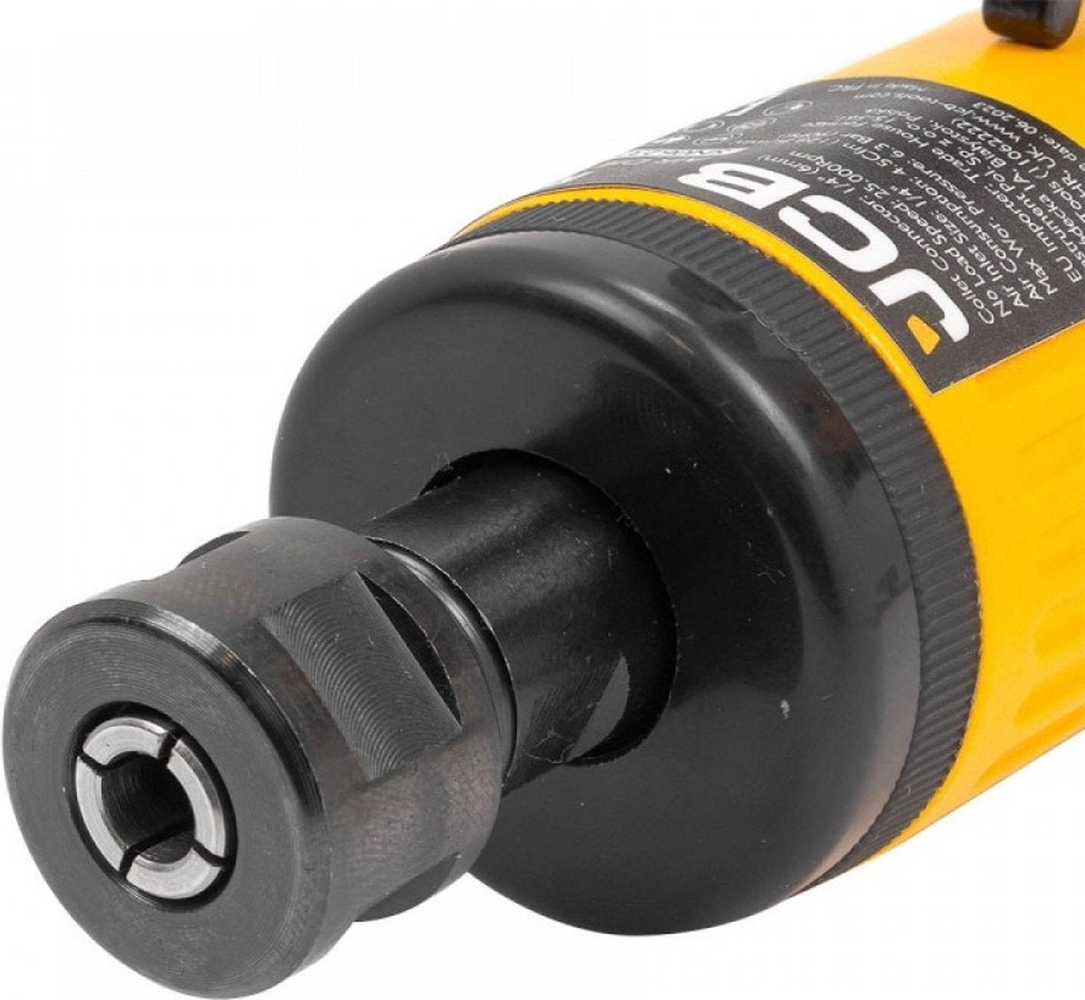 JCB Pneumatische Rechte Slijper 25.000 tpm – Spantang 3 en 6 mm