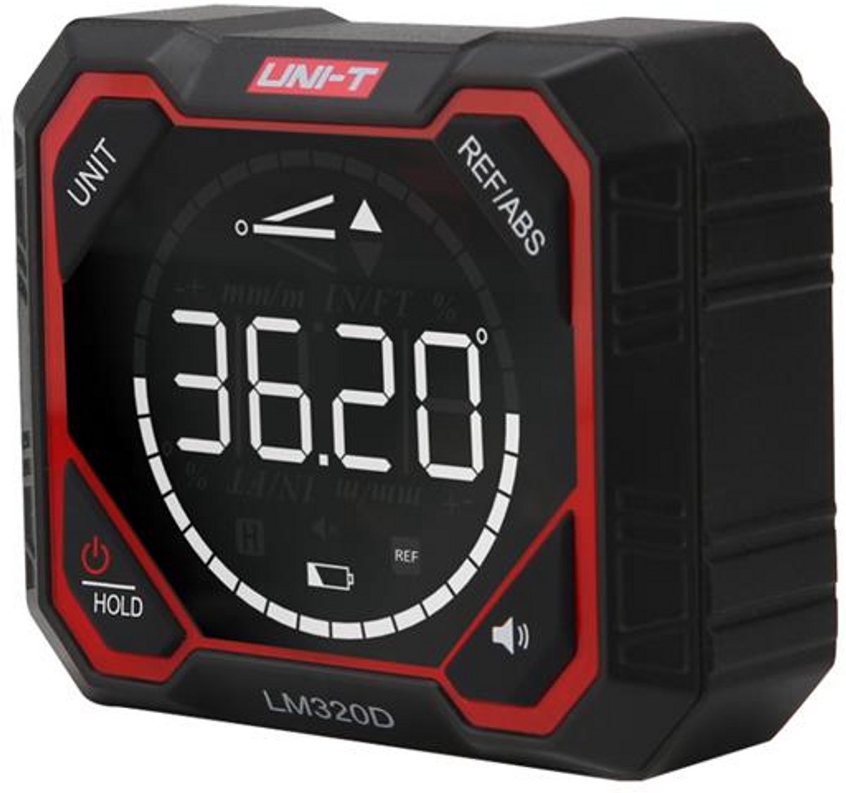 UNI-T Digitale Hellingmeter met Magneetbasis – Aluminium