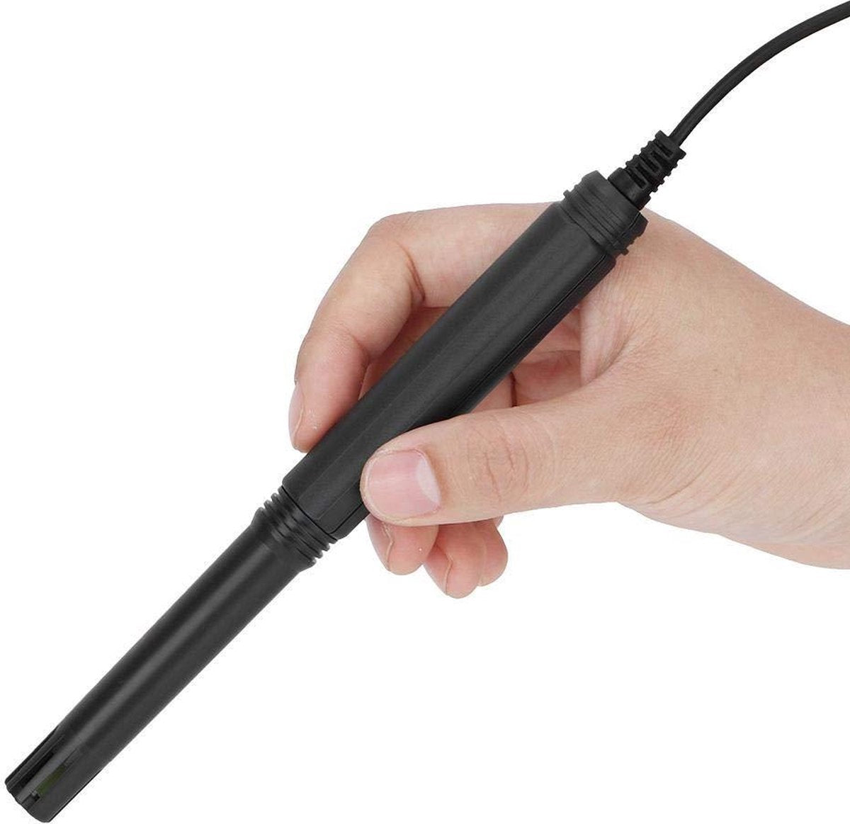 Digitale Temperatuur- en Vochtigheidsmeter met Intrekbare Kabel
