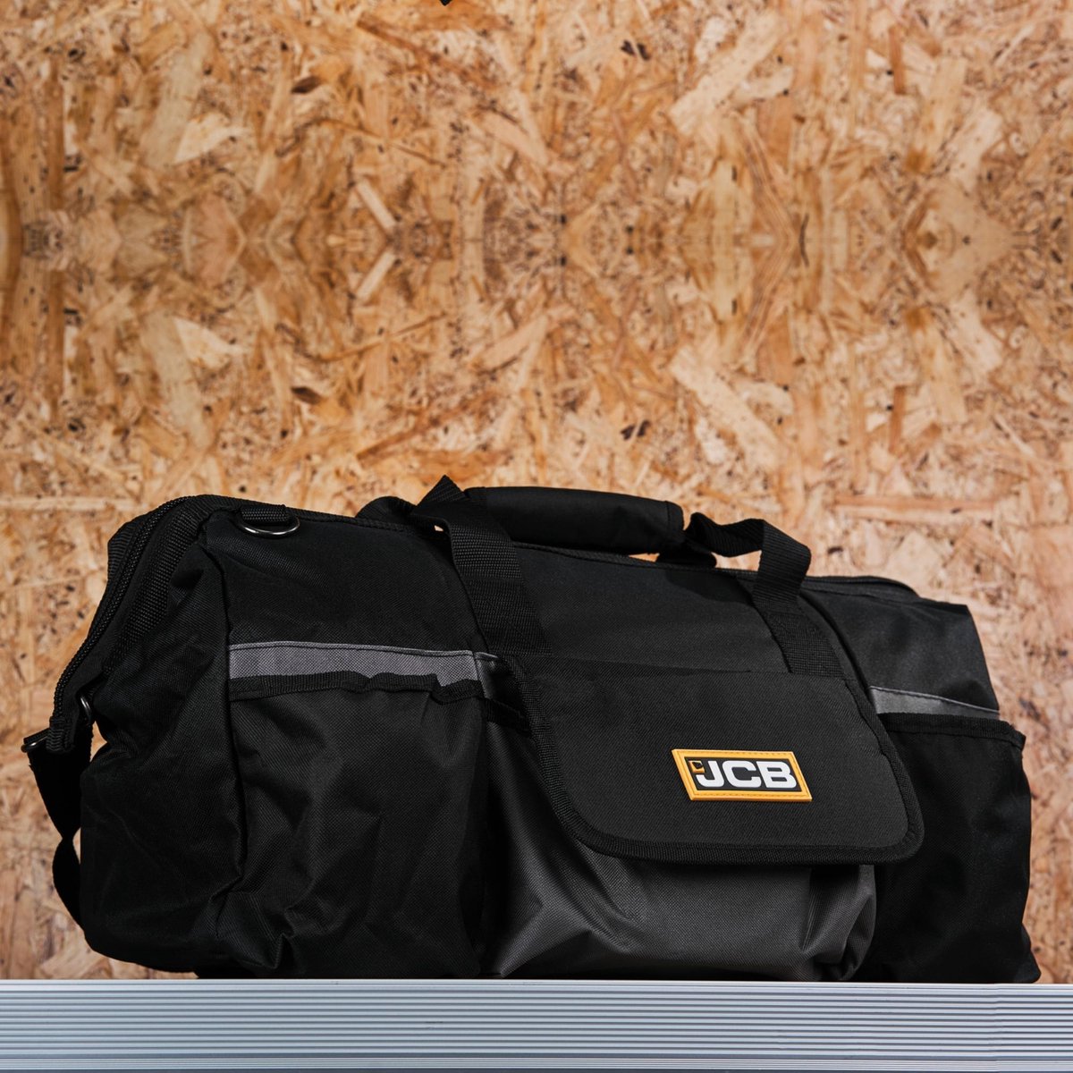 JCB Gereedschapstas 20″ (50 cm) – met Schouderband en Vakken