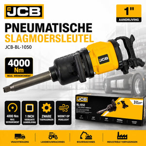 JCB Pneumatische Slagmoersleutel 1″ 4000 Nm – Voor Zwaar Gebruik