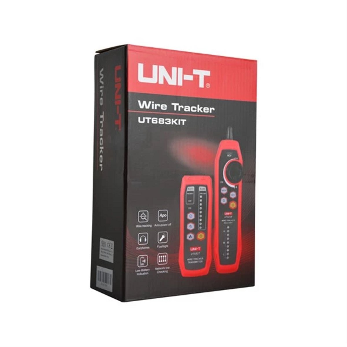 UNI-T Kabelzoeker en Netwerkkabeltester Set – RJ45, RJ11 en NCV
