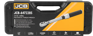 JCB Mechanische Momentsleutel 1/4″ 1–25 Nm – Klikmodel