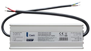 GETI LED Strip Voeding 12 V 120 W 10 A – Waterdicht IP67
