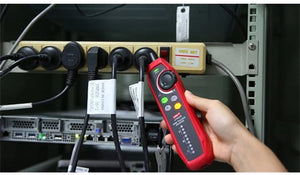 UNI-T Kabelzoeker en Netwerkkabeltester Set – RJ45, RJ11 en NCV