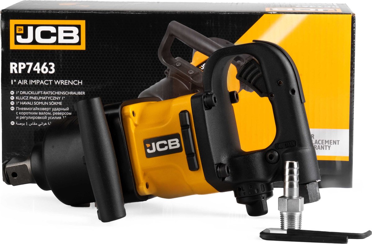 JCB Pneumatische Slagmoersleutel 1″ 2000 Nm – Voor Zwaar Gebruik