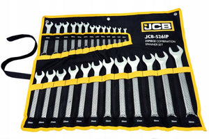 JCB Ringsleutelset 25-delig 6–32 mm – Cr-V Staal in Etui