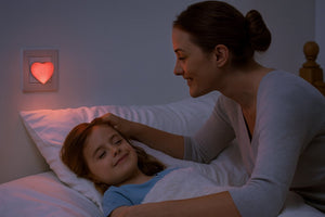 Nachtlampje kinderen hart stopcontact