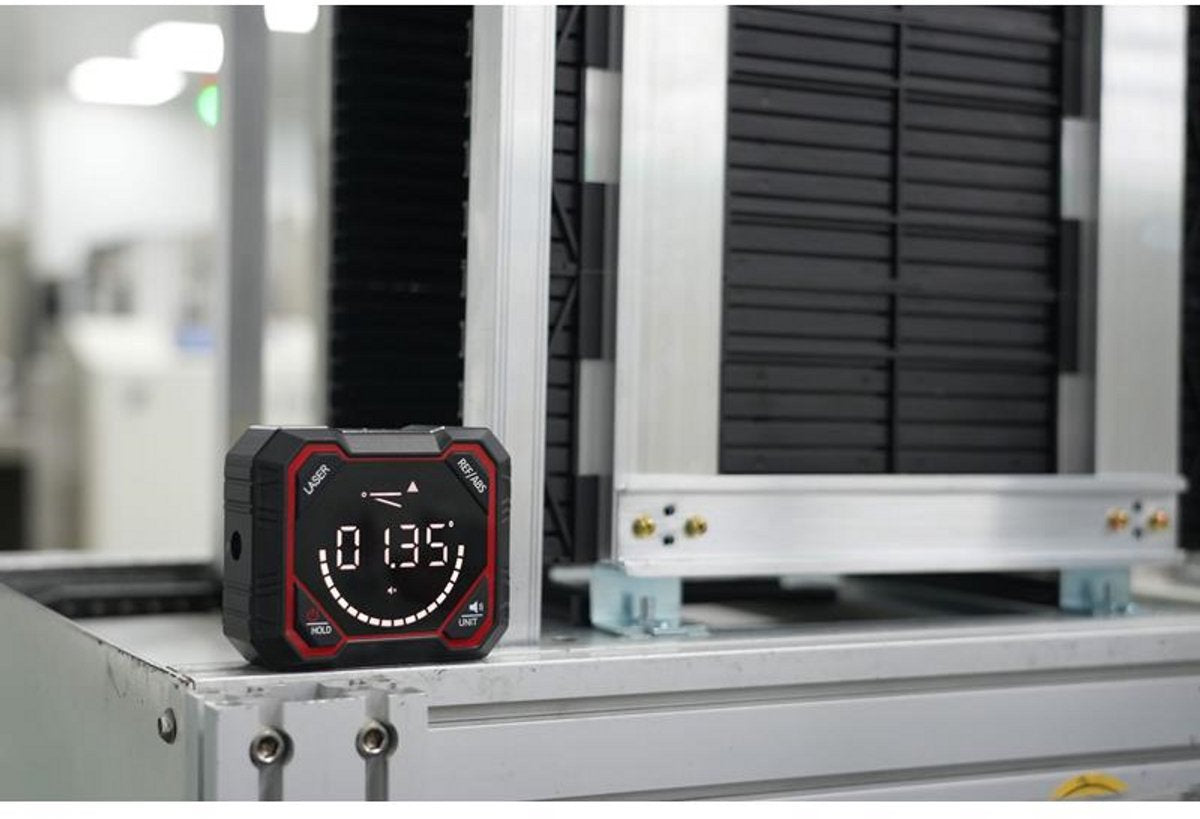 UNI-T Digitale Hellingmeter met Magneetbasis – Aluminium