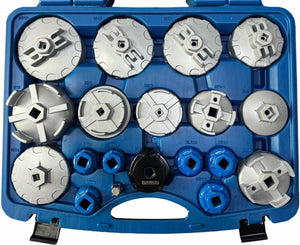 Hawek Oliefilter Doppenset 19-delig – voor Benzine en Diesel