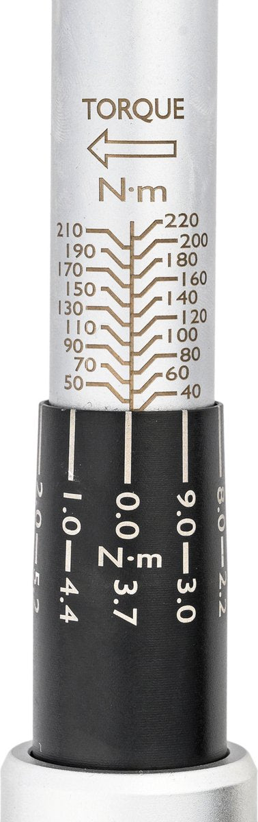 JCB Mechanische Momentsleutel 1/2″ 40–220 Nm – Gekalibreerd