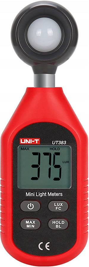UNI-T Digitale Luxmeter tot 200.000 Lux – met LCD Verlichting