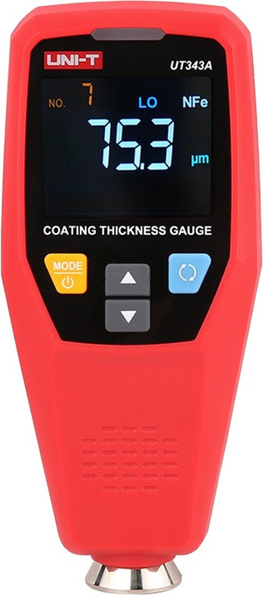 UNI-T Laagdiktemeter 0–1750 µm – Lakdiktemeter voor Auto