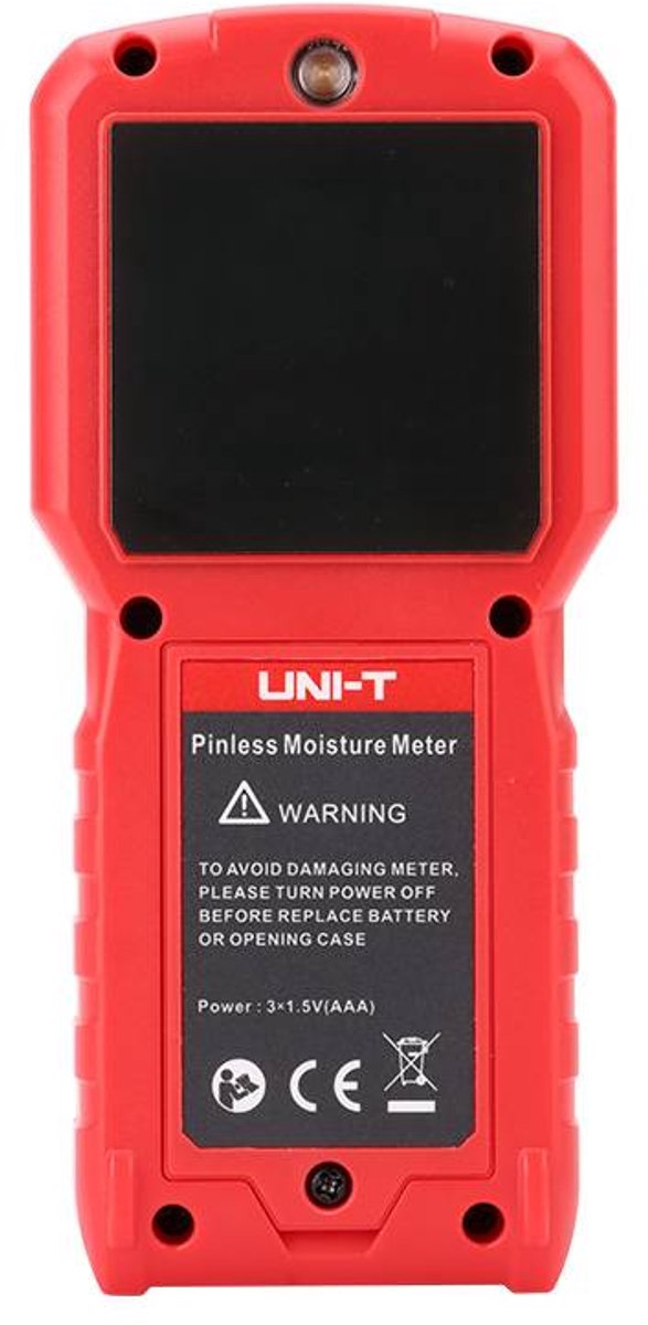 UNI-T Pinloze Vochtmeter voor Hout en Bouwmaterialen – 4 Modi