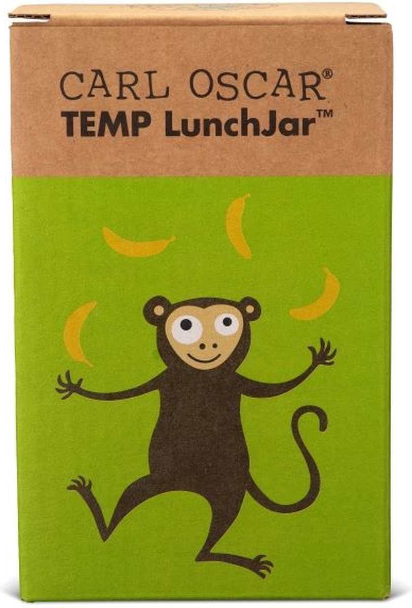 Carl Oscar TEMP LunchJar Thermosbeker 0,3 L Lime – Aap