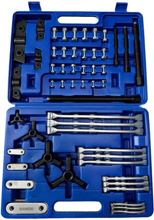 Hawek Poelietrekker Set 72-delig – 2- en 3-Arms, 75 tot 200 mm
