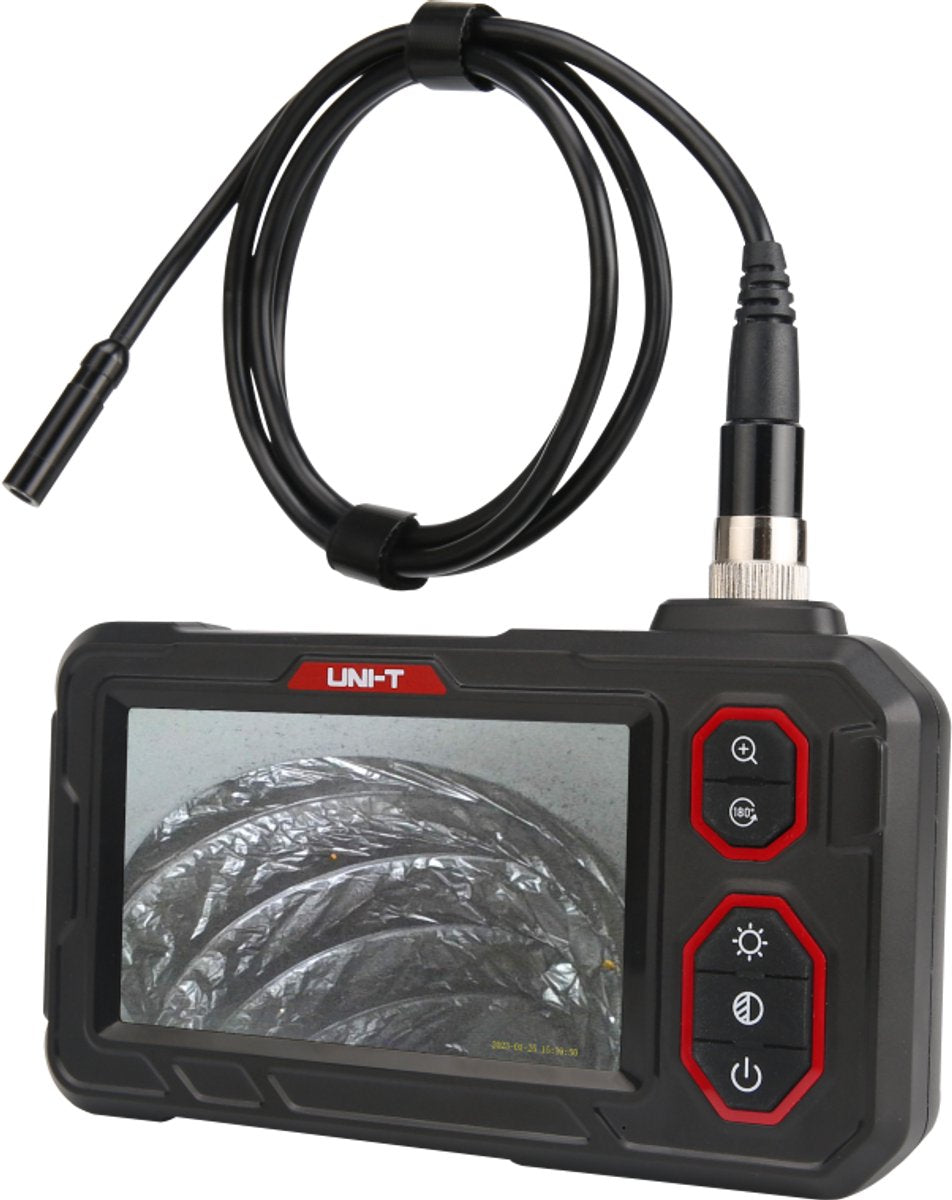 UNI-T Industriële Endoscoop 10 m met Opname – 4,3″ HD, IP67