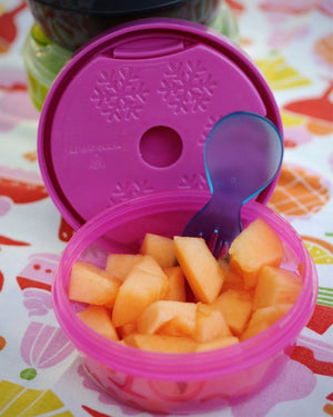 Carl Oscar N’ice Cup Snackbakje met Koelelement 0,3 L Oranje